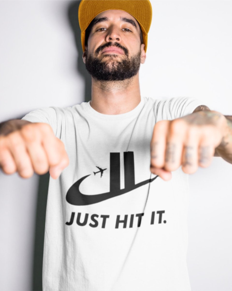 T308 - T-shirt - Just Hit It - Funny Outfits