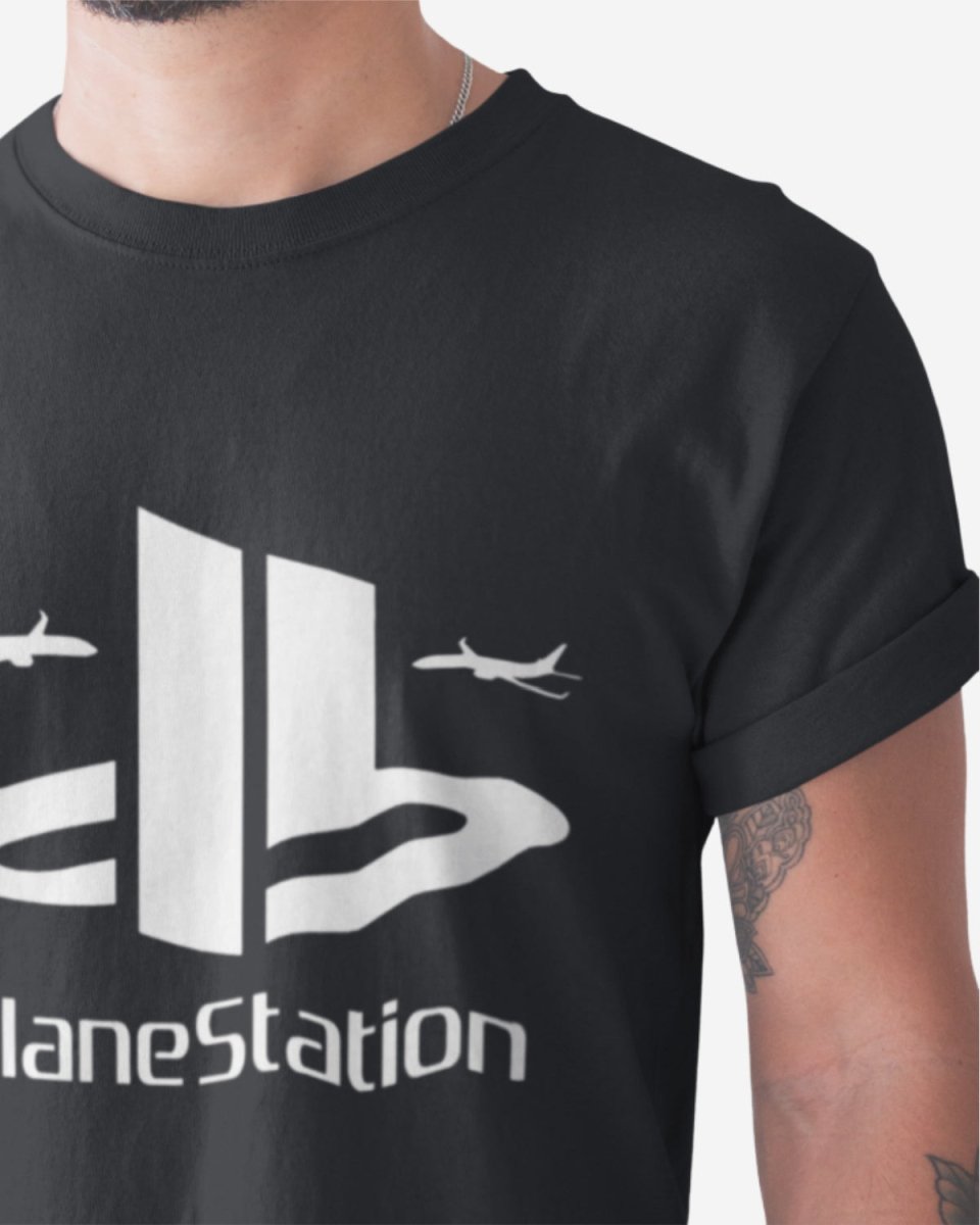 T310 - T-shirt - PlaneStation - Funny Outfits
