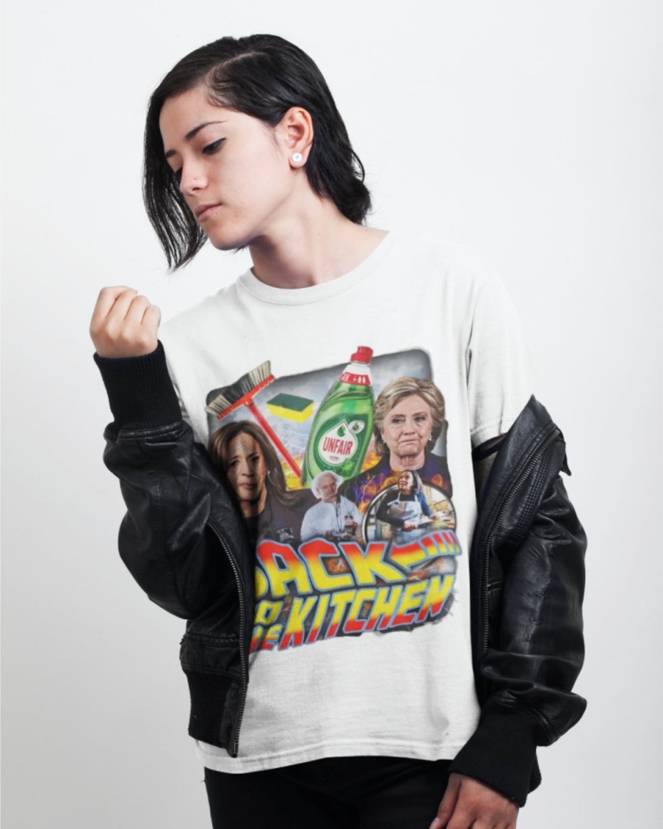 T313 - T-shirt - Back To Kitchen - Funny Outfits