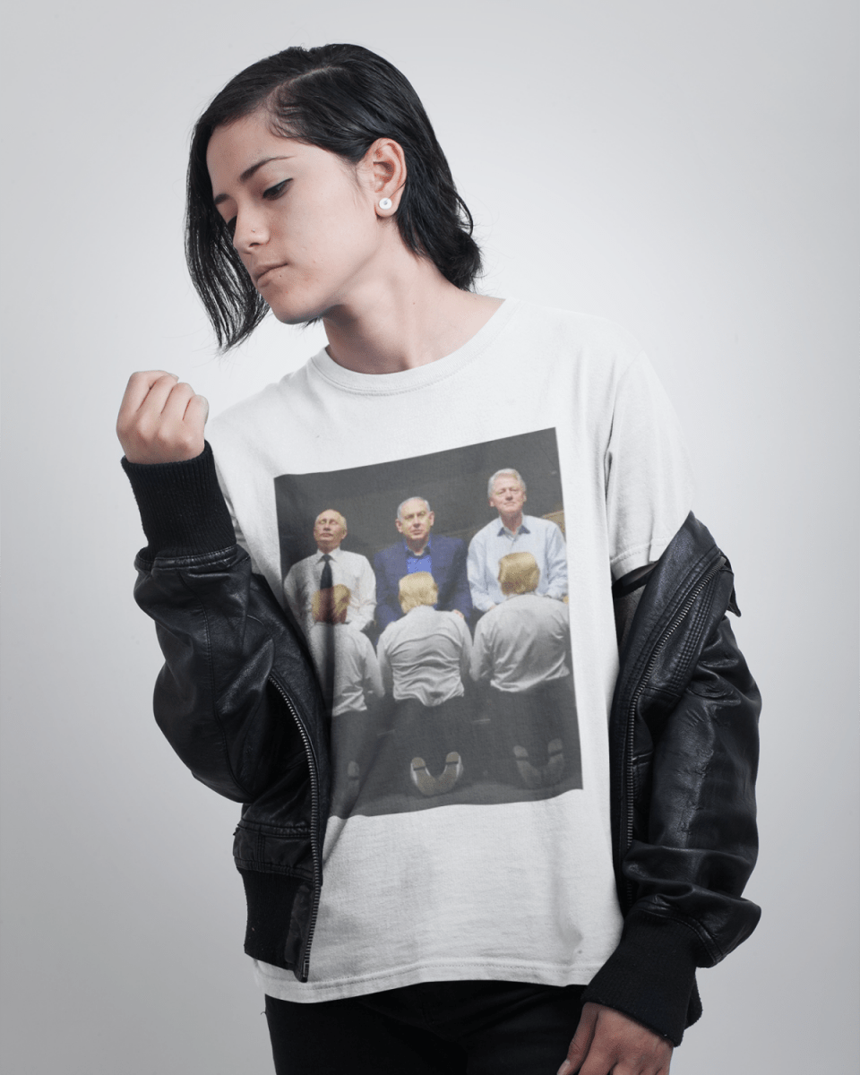 T314 - T-shirt - Trump 3 Heads - Funny Outfits