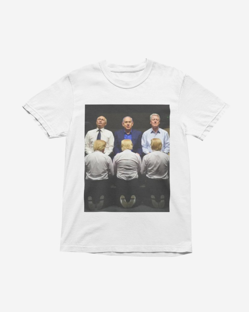 T314 - T-shirt - Trump 3 Heads - Funny Outfits
