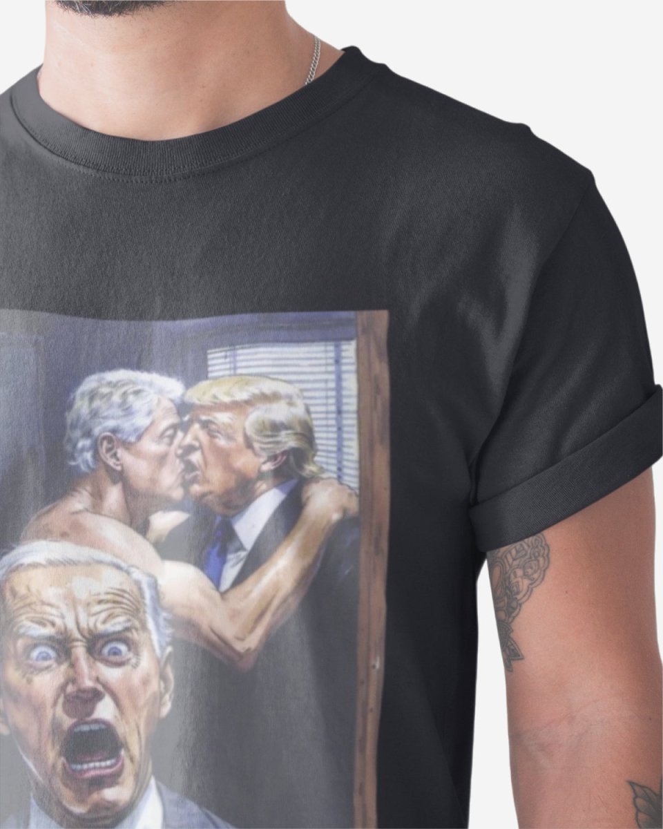T317 - T-shirt - Biden Shocked - Funny Outfits