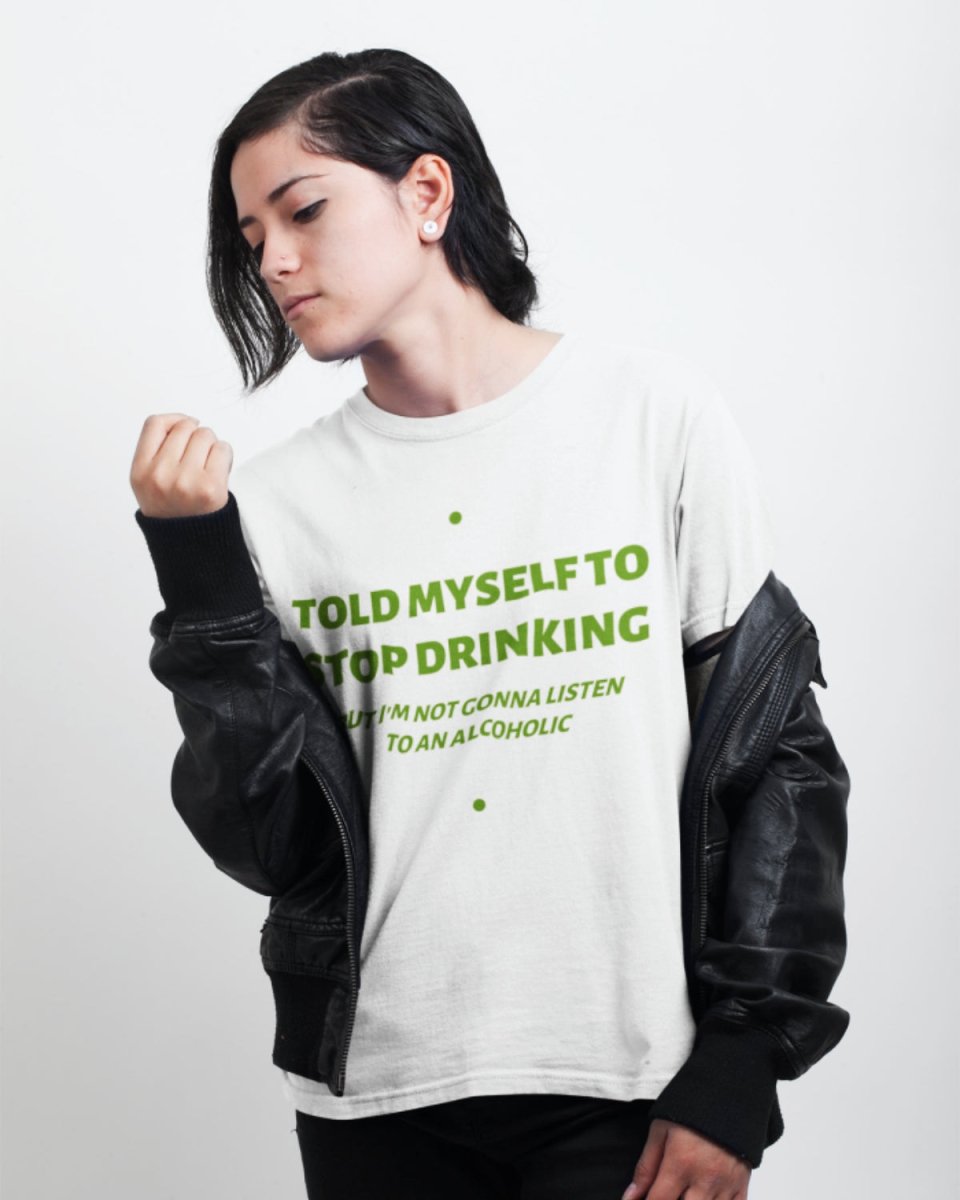 T405 - T-shirt - Stop Drinking - Funny Outfits