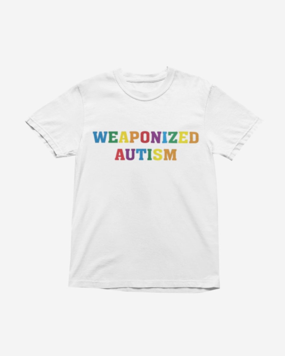 T412 - T-shirt - Weaponized Autism - Funny Outfits